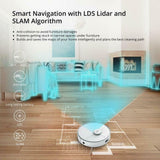 360 S7 Laser Navigation Robot Vacuum Cleaner Mop 2000Pa Suction AU Version